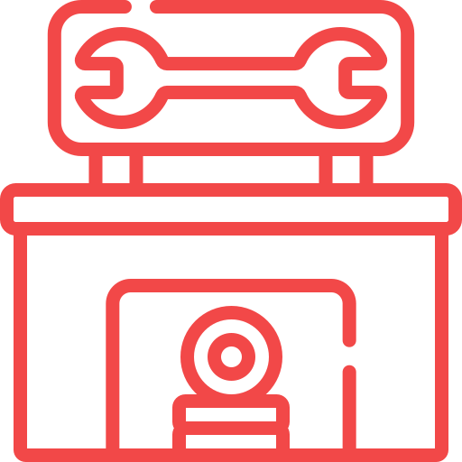 Pictogramme d'une garage